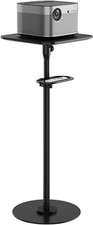 Adjustable Dual Use Projector Stand - Portable with 1/4" Screw  Platform