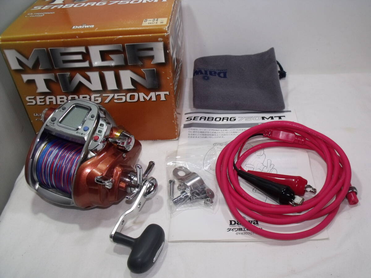 SEABORG750MT(MEGATWIN) 電動リール Daiwa Seaborg 750MT Mega Twin Electric Fishing Reel | eBay