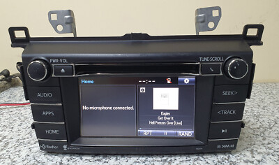 Toyota Rav4 13-18 Touch Screen Anzeige CD Player 86140-42460 OEM, Id 100574