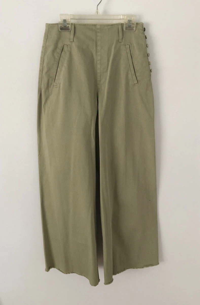 Zara side cheap button pants