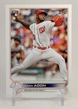 ⚾️2022 topps series two JOAN ADON (rookie) baseball card #360⚾️ *Nationals*