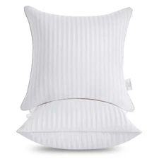 Oubonun 26 x 26 Throw Pillow Inserts, Firm and Fluffy Decorative Square Pillo...