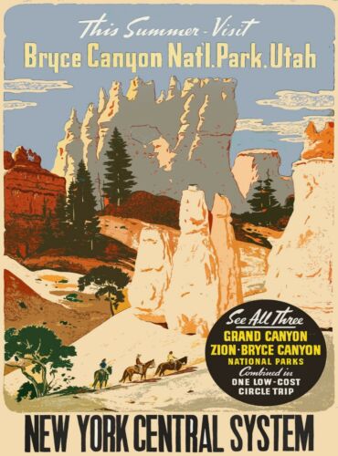 Decoration Poster.Home interior design print.Wall art.Bryce Canyon Utah.7224 - Picture 1 of 1