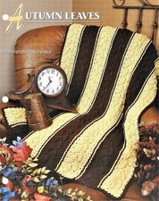 Autumn Leaves Annie's Attic Crochet Afghan Pattern Page
