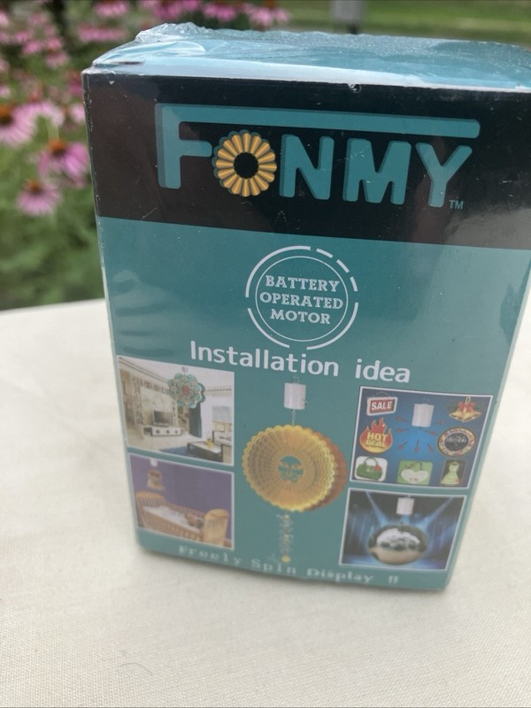 FONMY Hanging Display Motor 10 RPM Low Speed with Remote for Wind Spinner NEW