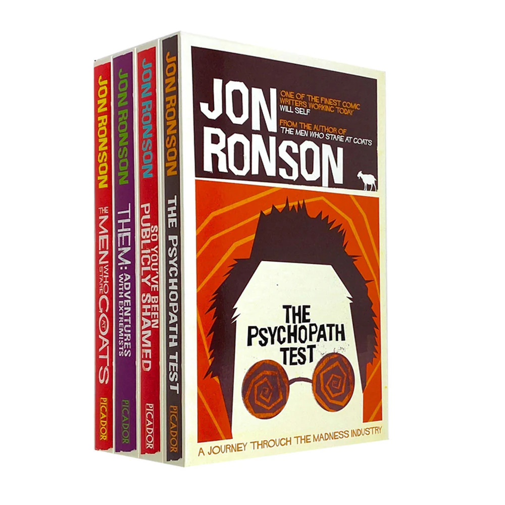 Jon Ronson 4 Books Bundle Collection Set The Psychopath Test, So You've Been Pub - Image 8