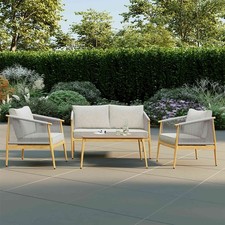 Charles Bentley Almada 4 Seater Lounge Set