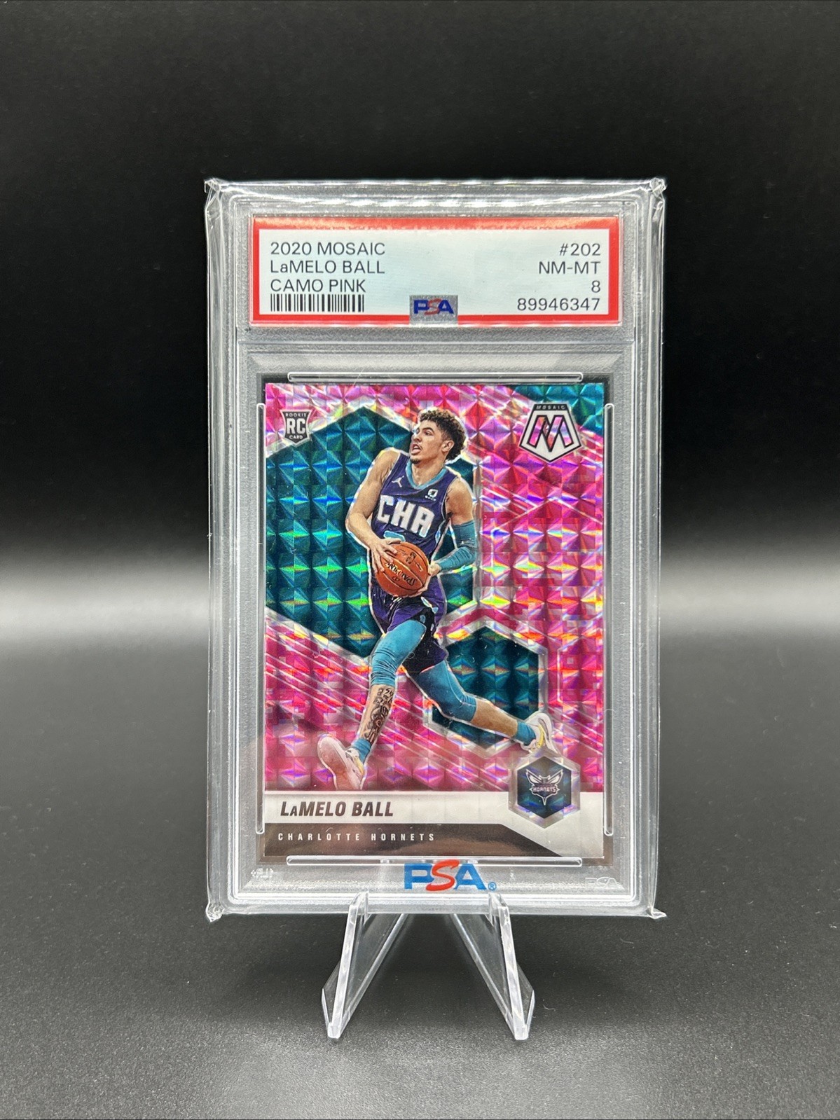 LaMelo Ball 2020 Mosaic #202 Pink Camo Price Guide - Sports