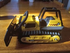Vintage Tonka Bulldozer On Tracks 1 track missing