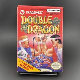 Double Dragon 1 Nintendo NES Complete In Box CIB Great Condition Tradewest 1988