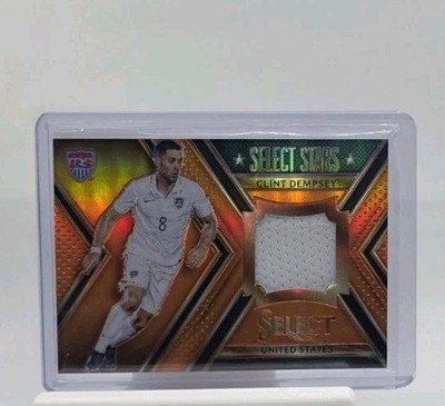 2015-16 Select Clint Dempsey Select Stars ORANGE # /149 Patch ST-CD USA