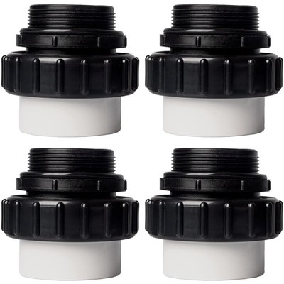 Universal Fit High Temp Unions for Pool Pump Installations