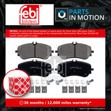 Image of Brake Pads Set fits VW CRAFTER SY, SZ 2.0D Rear 2016 on DASB 2H6698451 Febi New