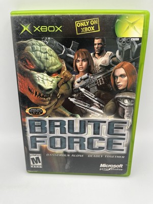 Brute Force (Microsoft Xbox, 2003) Complete w/ Manual CIB - Tested + Working