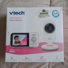 Vtech 2.8” Baby Video Monitor W/ Night Light, Sounds, NEW Open Box