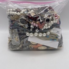 4 Lbs Vintage To Modern Jewelry Grab Bag Wearable Craft Mixed Lot