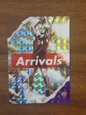 2024-25 Topps Finest Jaylon Tyson Arrivals Purple Geometric Refractor 077 /100