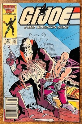 G.I. JOE : A REAL AMERICAN HERO 49 1ST APP SERPENTOR & LETHERNECK MARVEL 1986 B