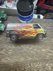 1974 Hot Wheels Super Van Redline Flying Colors Flames Silver Hong Kong