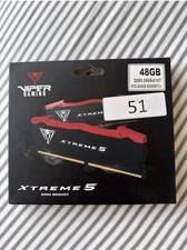 Patriot Viper Xtreme 5 DDR5 48GB 2x24GB 8200MHz DIMM 288-Pin PVX548G82C38K
