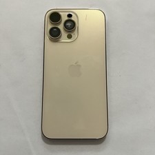 Original Back Glass Housing Cover Frame Replacement For iPhone 14 Pro Max Gold