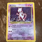 Mewtwo 10/102 Holo Rare – 1999 Pokémon Card TCG Base Set WOTC Vintage