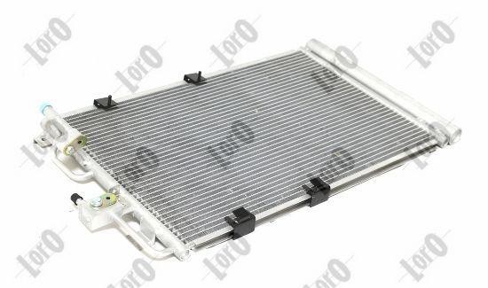 ABAKUS Air Conditioning Condenser 037-016-0016 For Opel, With Dryer, Aluminium