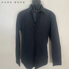 Boss by Hugo Boss Gradient Dot Long Sleeve Shirt XL Gently worn 100% cotton