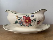 ancienne saucière  Villeroy et Boch Mettlach 1562, vieux strasbourg