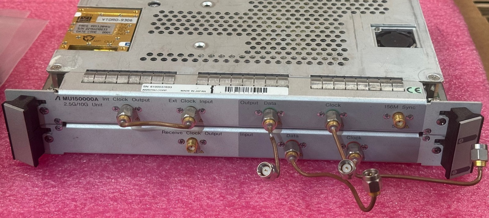 ANRITSU MU150000A For MP1570A 2.5G/10G Unit