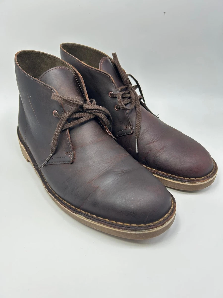 Clarks Bushacre Rand Gray Leather Chukka Boot Mens Size 9.5m Clarks Bushacre Rand Gray Leather Chukka Boot Mens Size 9.5m  main image 3