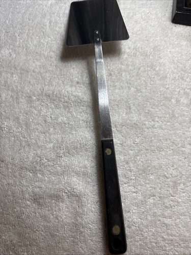 Feuerstein Pfeilspitze langer Griff massiver Spachtel Vintage - Bild 7 von 14