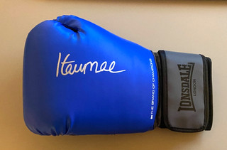 Moses Itauma Signed Boxing Glove with COA