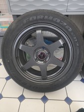 4 Wolfrace Eurosport 17" Alloy Wheels  With Tyres. 225/55ZR