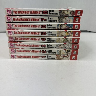 The Gentleman s Alliance Cross 1-8 English Manga Arina Tanemura Lot
