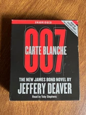 Carte Blanche - Jeffrey Deaver 007 James Bond Novel Audiobook 11 CDs EUC
