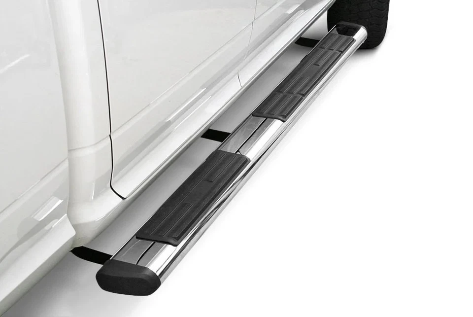 For Dodge Ram 1500 1998-2001 Aries 6" Cab Length Polished Oval Tube Side Bars Foto 3 de 3