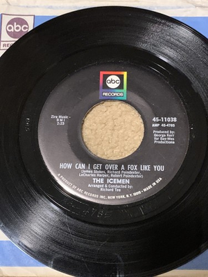 #ad ABC RECORDS How Can I Get Over A Fox Like You 7quot; 45RPM RARE $112.99