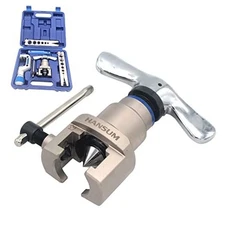  Brake Line Flaring Tool Kit Swaging HVAC Pipe Expander Repair 5 in 1 Kit