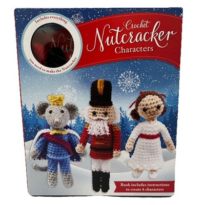 The Nutcracker Crochet Kit with Yarn To Make Nutcracker & Pattern For 5 More New