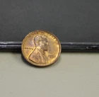 1934 US Lincoln Cent 1c Unc (Stained)