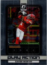 2025-Panini Donruss Optic Play Action 2025 Xavier Worthy #3