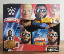 WWE Champs Mini Figure Mystery Case Find Special Edition (Pack of 12)