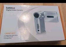 Luminex LXDVC1077 Digital Video Camera Camcorder Silver Boxed Retro Y2K Vintage