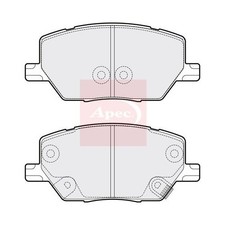 For ALFA ROMEO TONALE 965 2022 on BRAKE PADS (FRONT) (R90) PAD2065