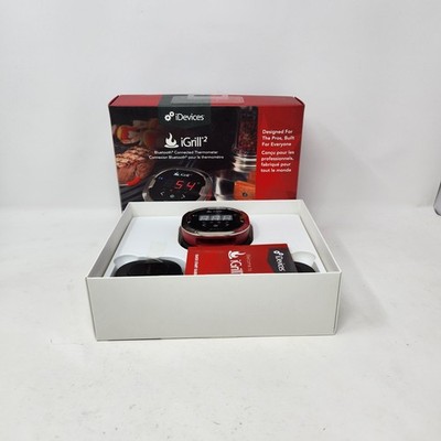 iDevices iGrill 2 Bluetooth Connected Thermometer New Open Box Meat Thermometer