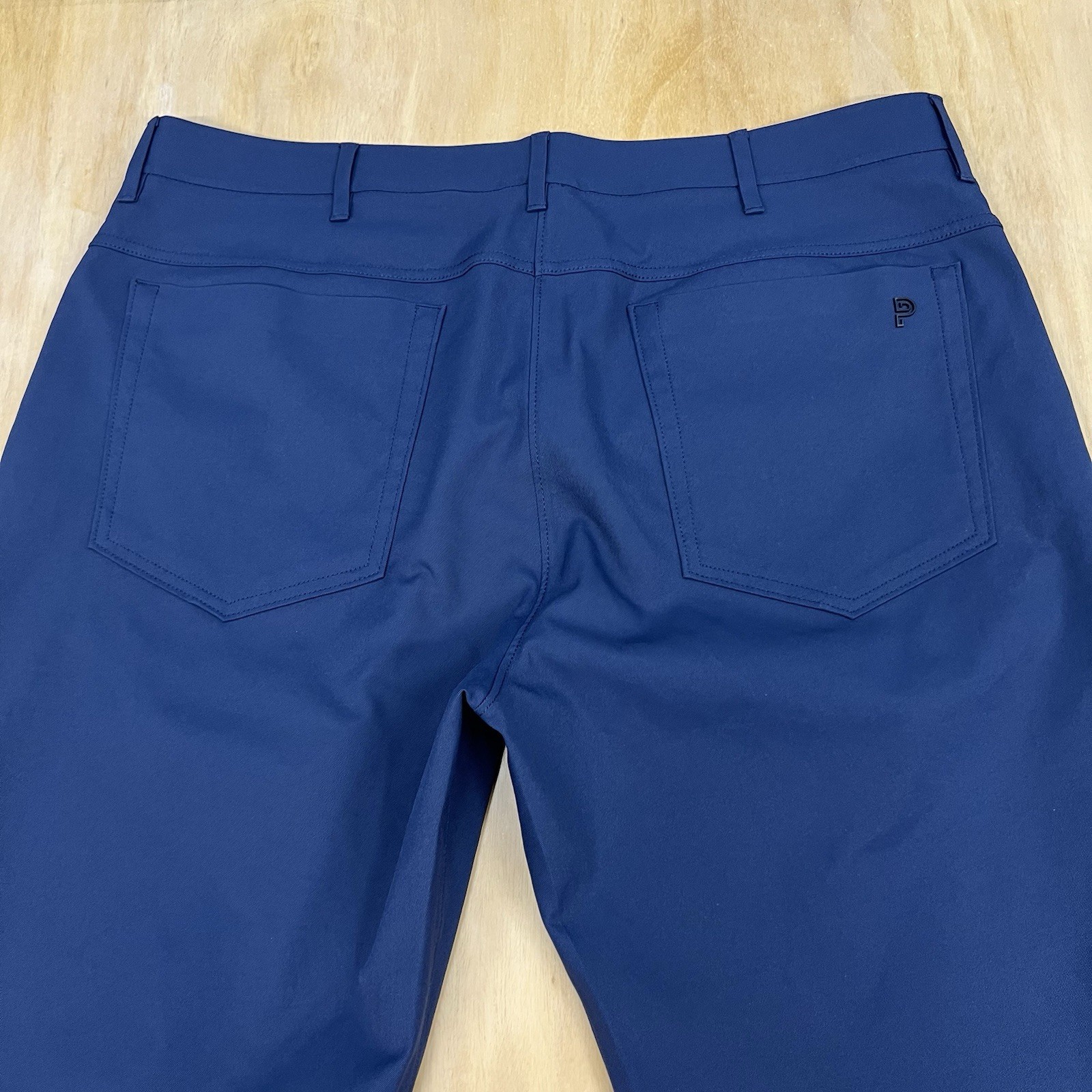 Public Rec Dealmaker 5 Pocket Work Pants Mens 36x28 Stretch Slim Straight Navy