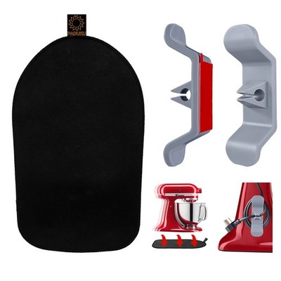 Zubehör Set für kitchen aid 1 Gleitbrett für kitchen aid 4,5-5 Qt und 2 Grau