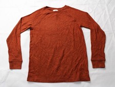 Rumi  Ryder Boys' SoftLoop Hacci Classic Raglan Sweater AC2 Orange Medium 8-10 