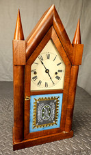 Vintage 1847 Terry & Andrews Steeple Shelf Clock - not working